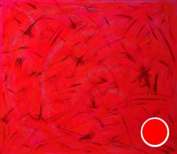 pink hat lust - 125 x 106cm