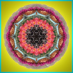 melting down to reality - 69x69cm (nr 2014027d)